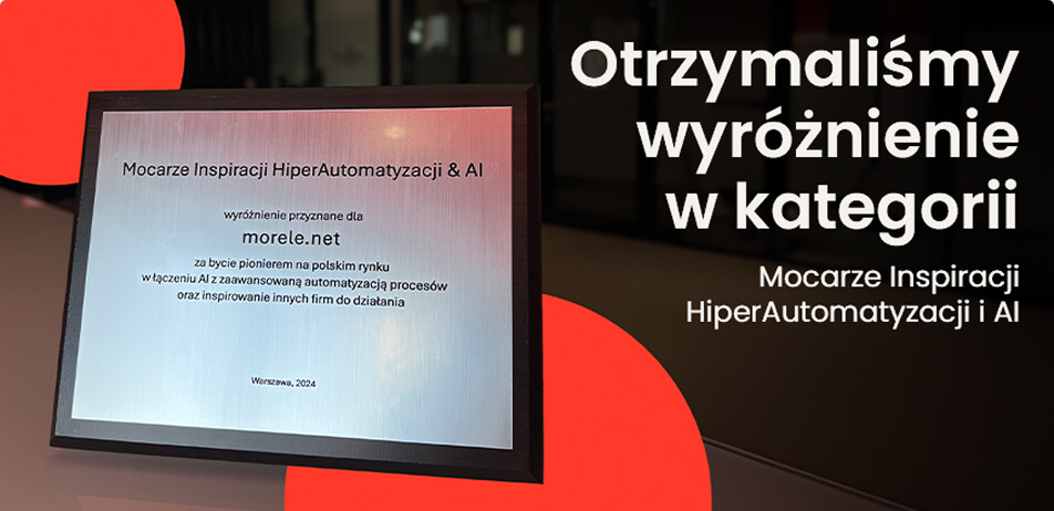 Wyróżnienie na konferencji #HiperAutomatyzacja