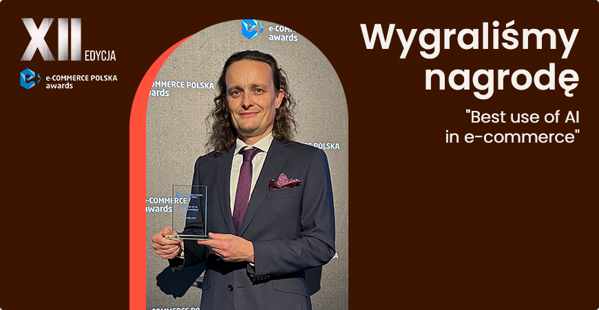 Morele zwycięzcą w konkursie e-Commerce Polska Awards 2024 w kategorii „Best use of AI in e-commerce”.